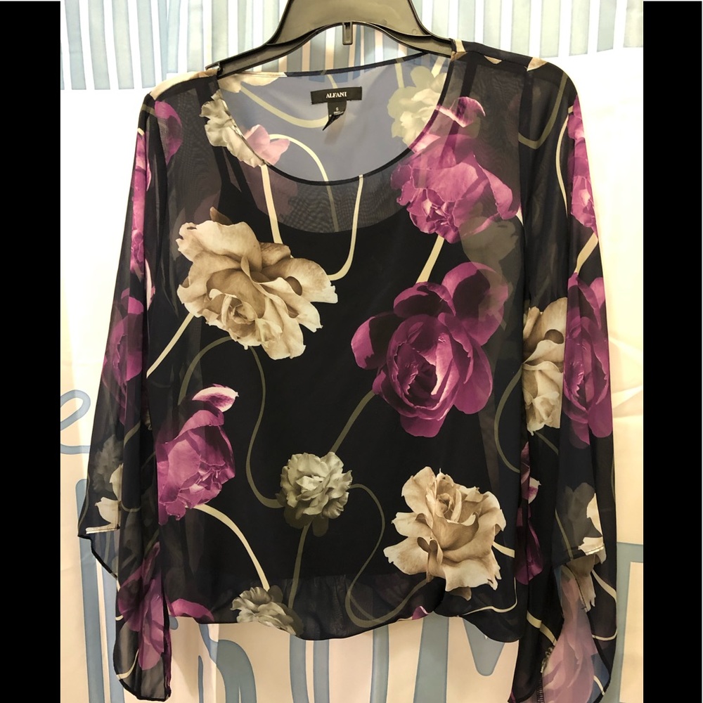 Beautiful Alfani Blouse with attached tank